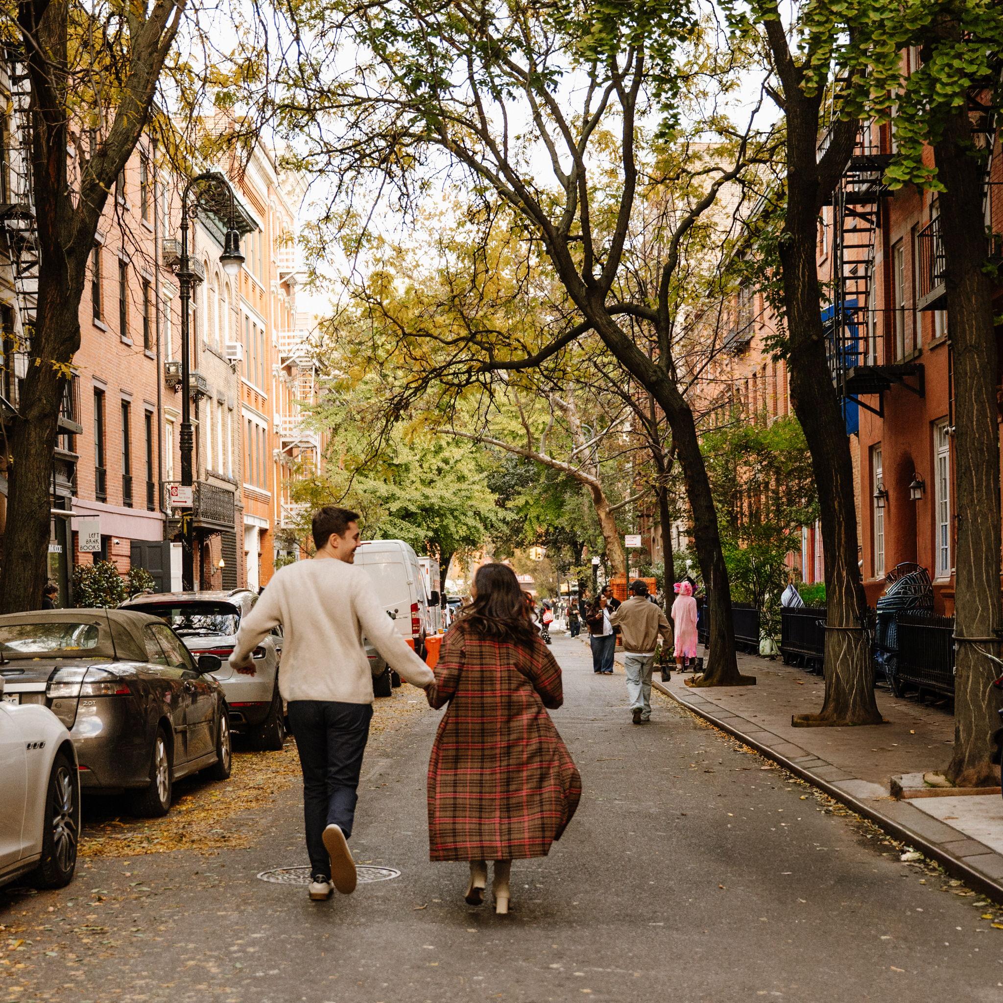 running away from our responsibilities (properly moving into our apartment)