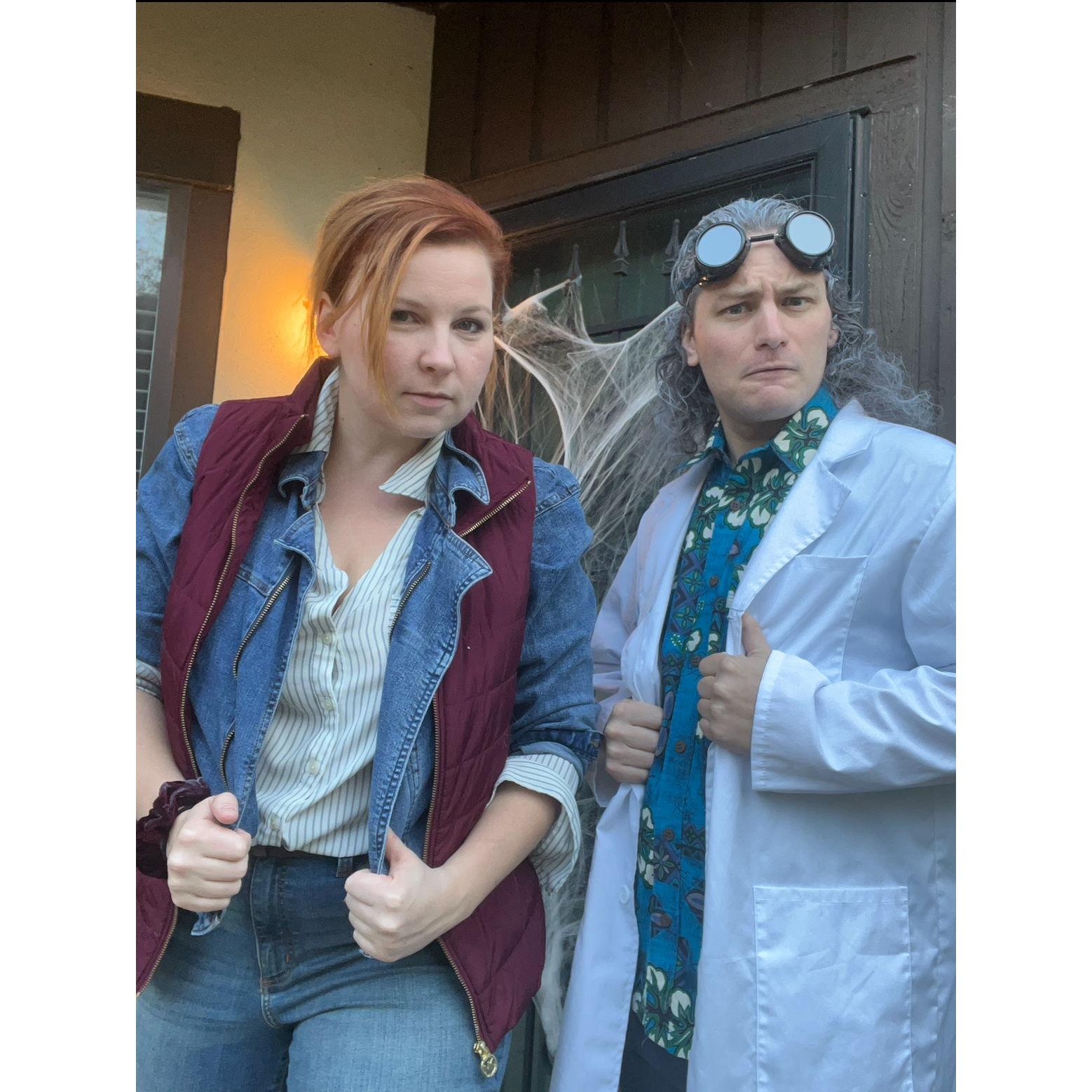 Doc and Marty McFly