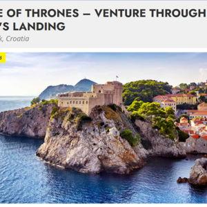 Game of Thrones – Venture Through King's Landing in Dubrovnik, Croatia