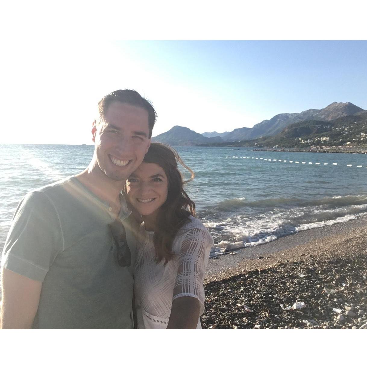 Sunset in Montenegro