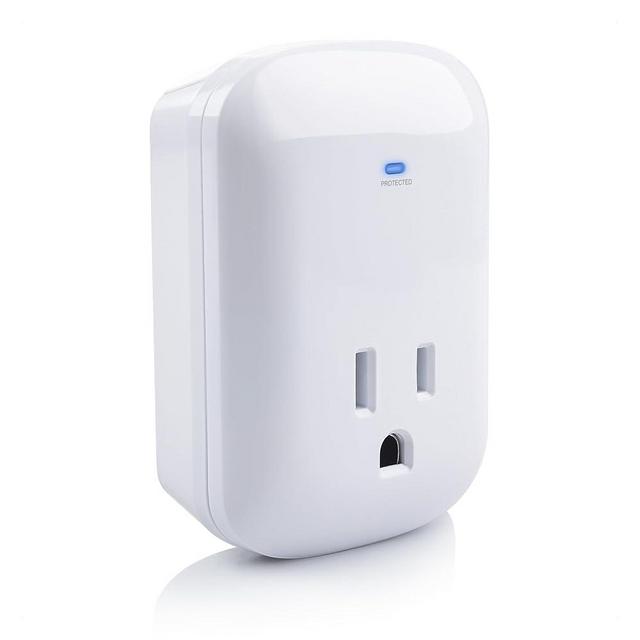 2-Pack [ETL Listed] Cable Matters 2205 Joules, 1875W Single Outlet Surge Protector for TV, PC, Xbox Series X, PS5, Refrigerators, Other Appliances (Wall Surge Protector/Mini Surge Protector) in White