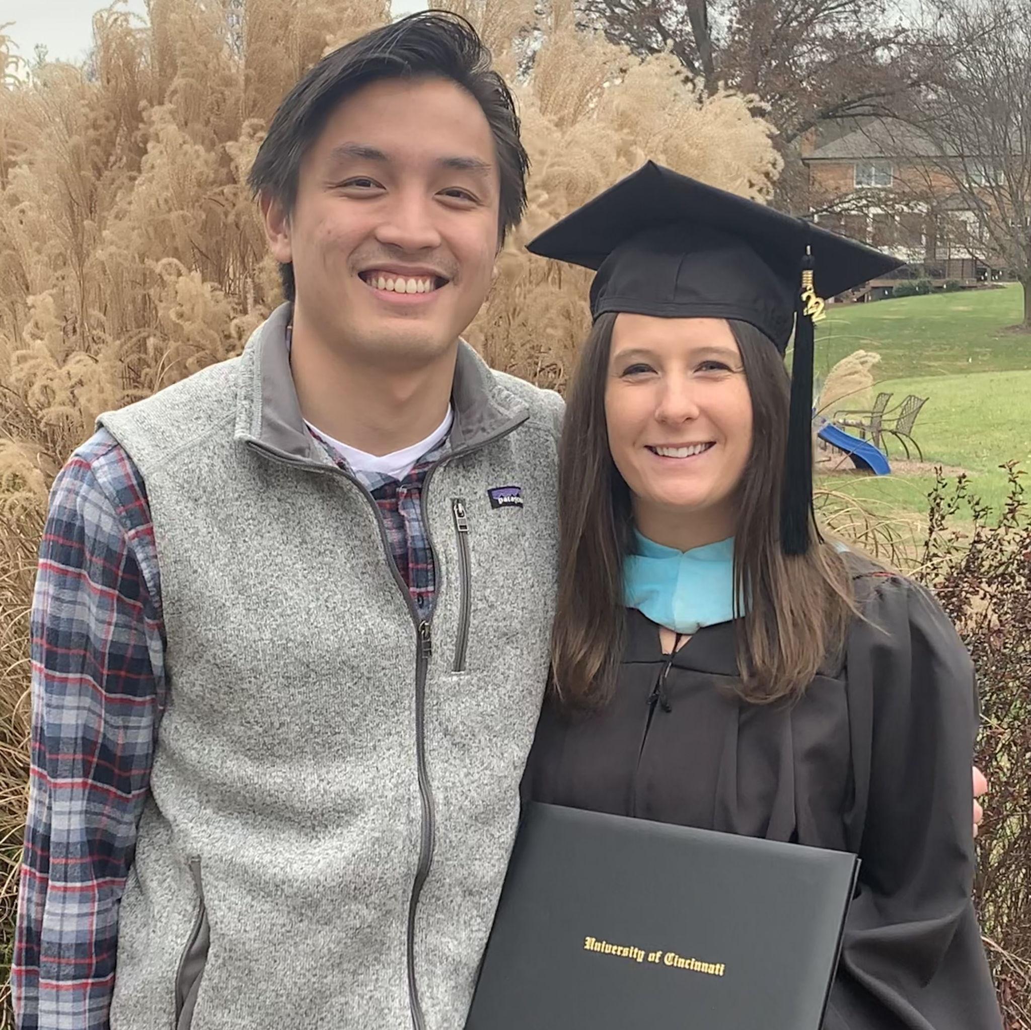 Kelly's graduation from University of Cincinnati in 2022