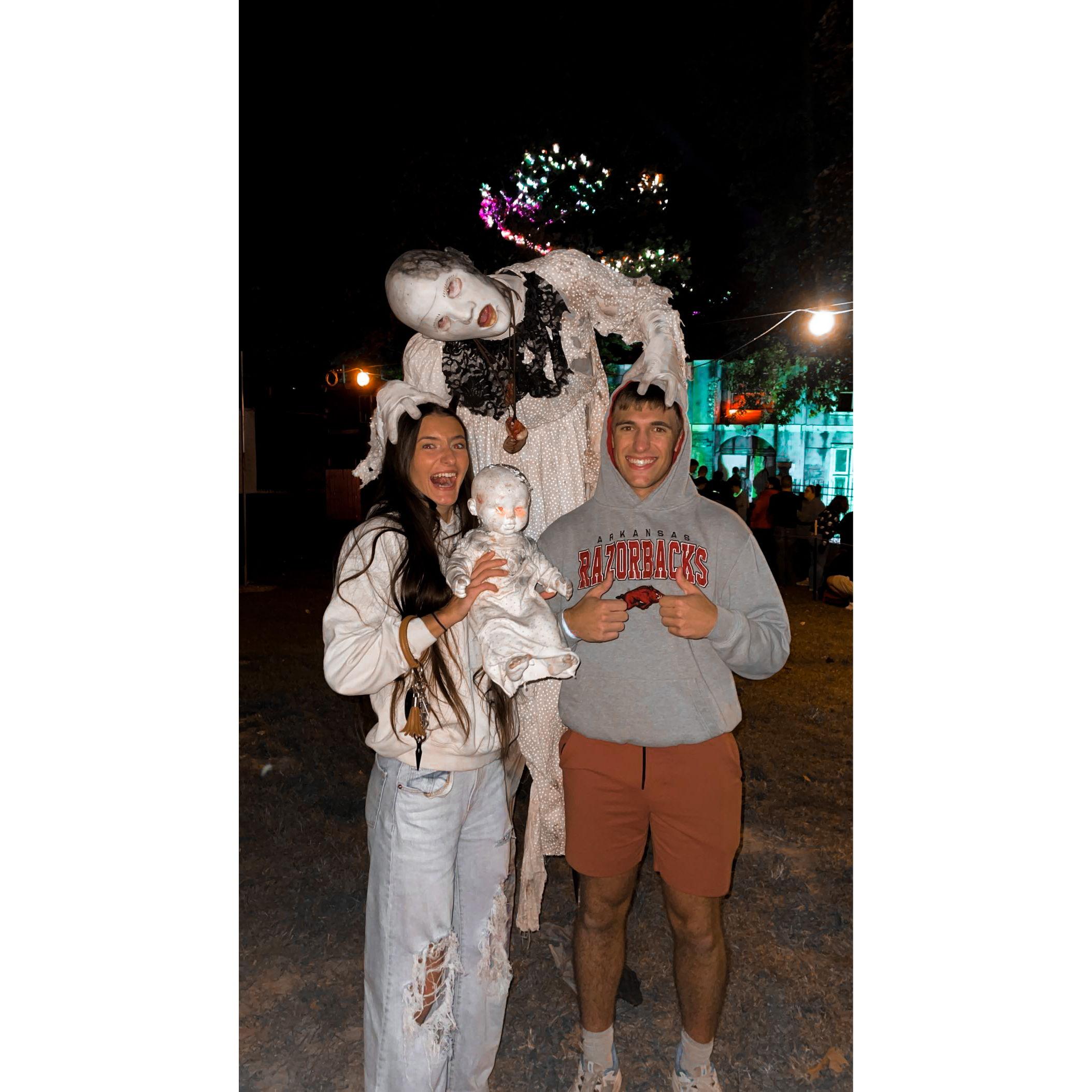 We said "I love you" for the first time at the end of this night!