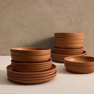 Pacifica 24-Piece Starter Set with Pasta Bowl, Service for 8