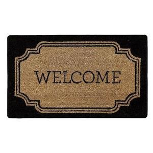 Welcome Estate Rubber & Coir Doormat (1'7"x2'7") - Threshold™