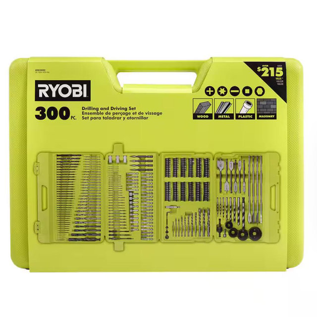 300 Piece Drill and Drive Kit