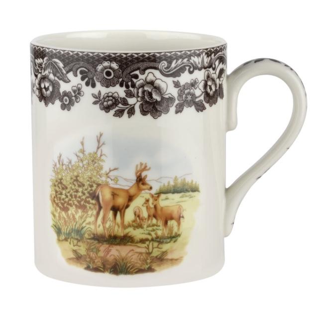Woodland 16 fl.oz. Mug, Mule Deer