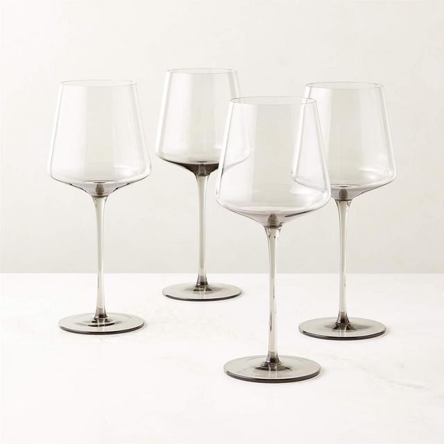 Muse Smoked Red Wine Glass Set of 4