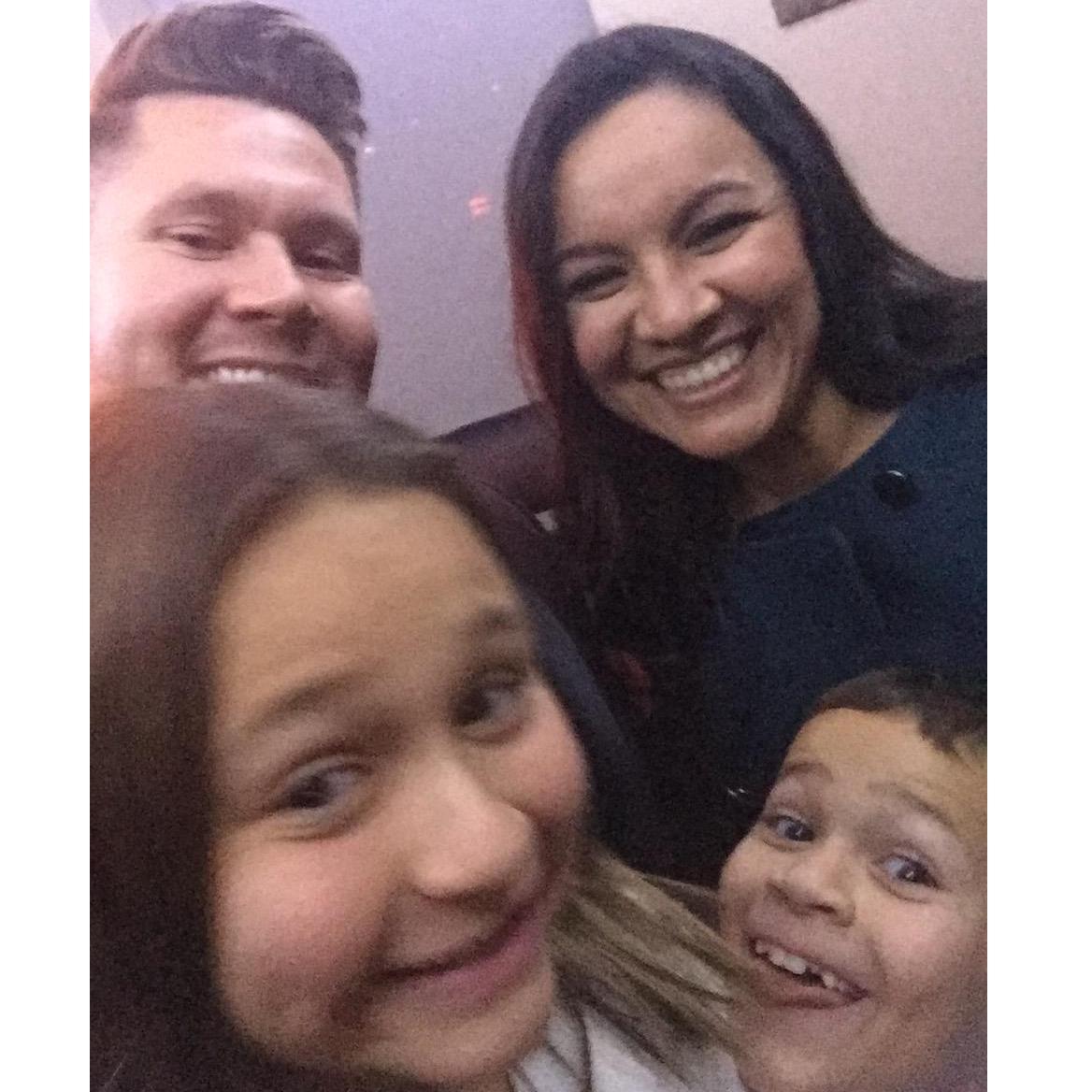 Fun times at the Weatherford Fireman's Family Christmas Party.
