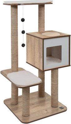 Vesper V-High Base Cat Tree, 47.8-in