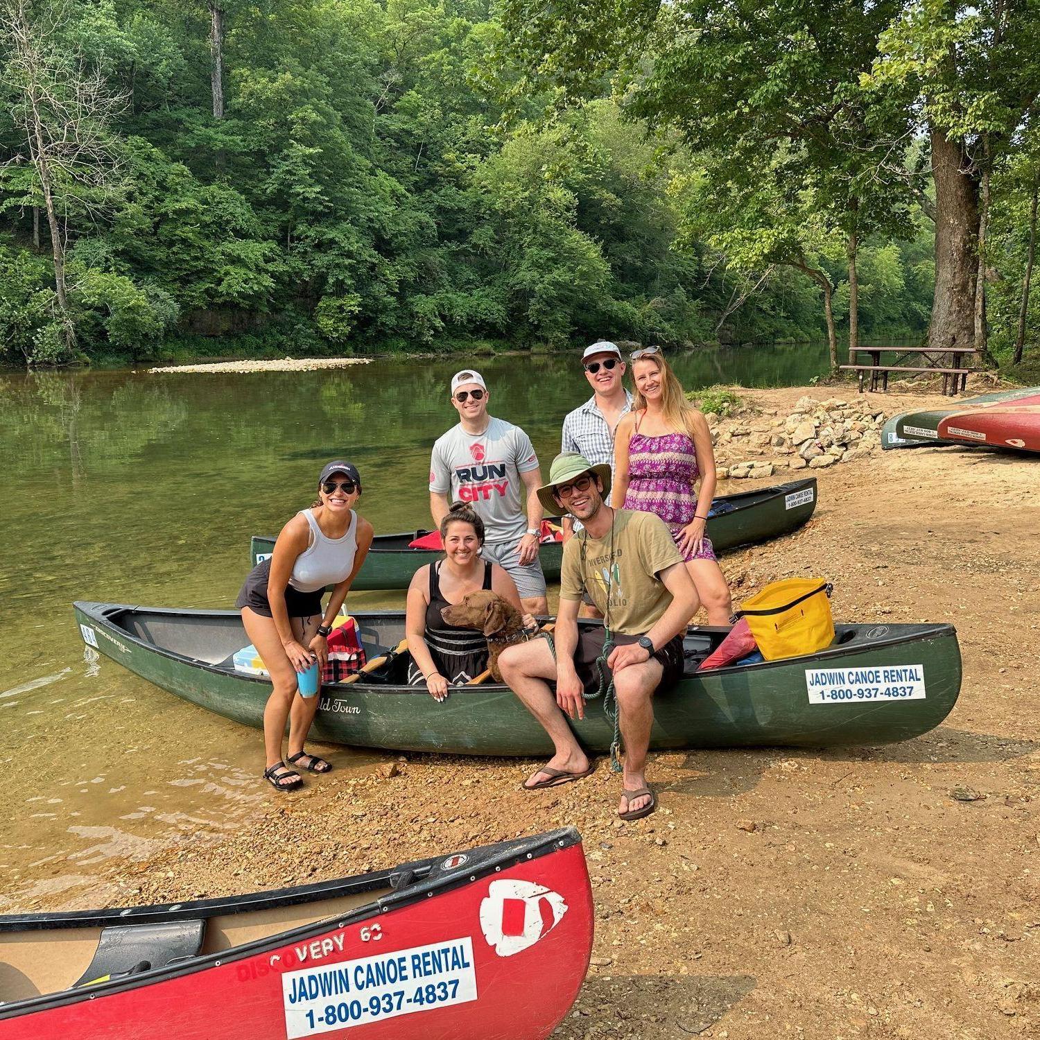 Canoeing on the Current River