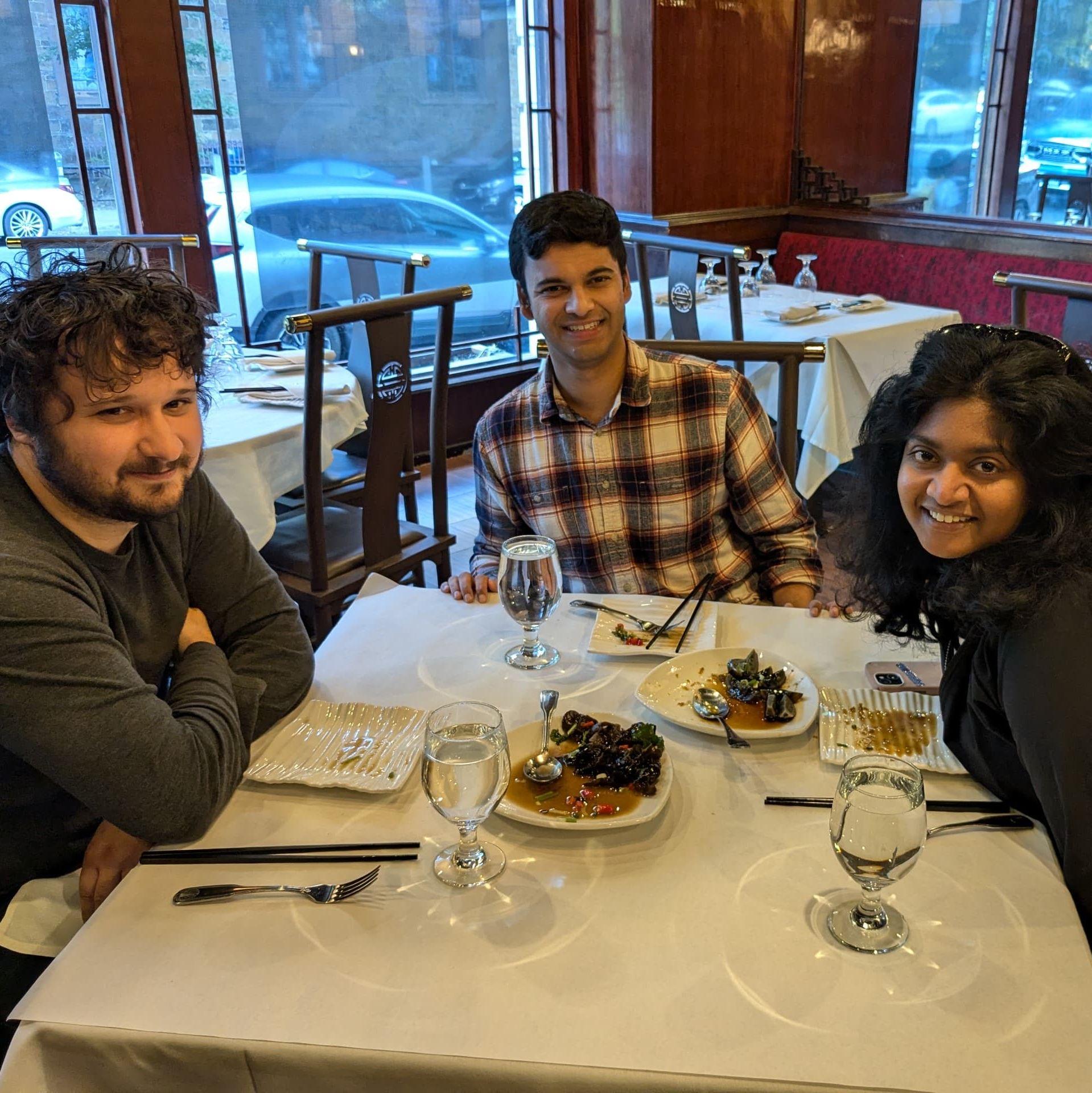 Pratik came to visit!