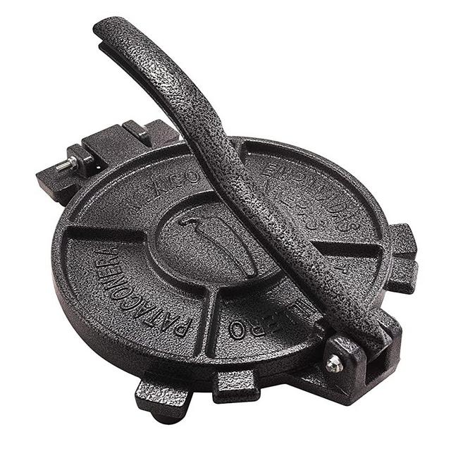 ARC Tortilla Press 10 inch,Roti Maker,Cast Iron Tortilla Maker,Heavy Duty Tortillera Pataconera,Flour Tortilla Press,Chapati Maker,Taco Maker,Taco Press,Puri Press,Even Pressing