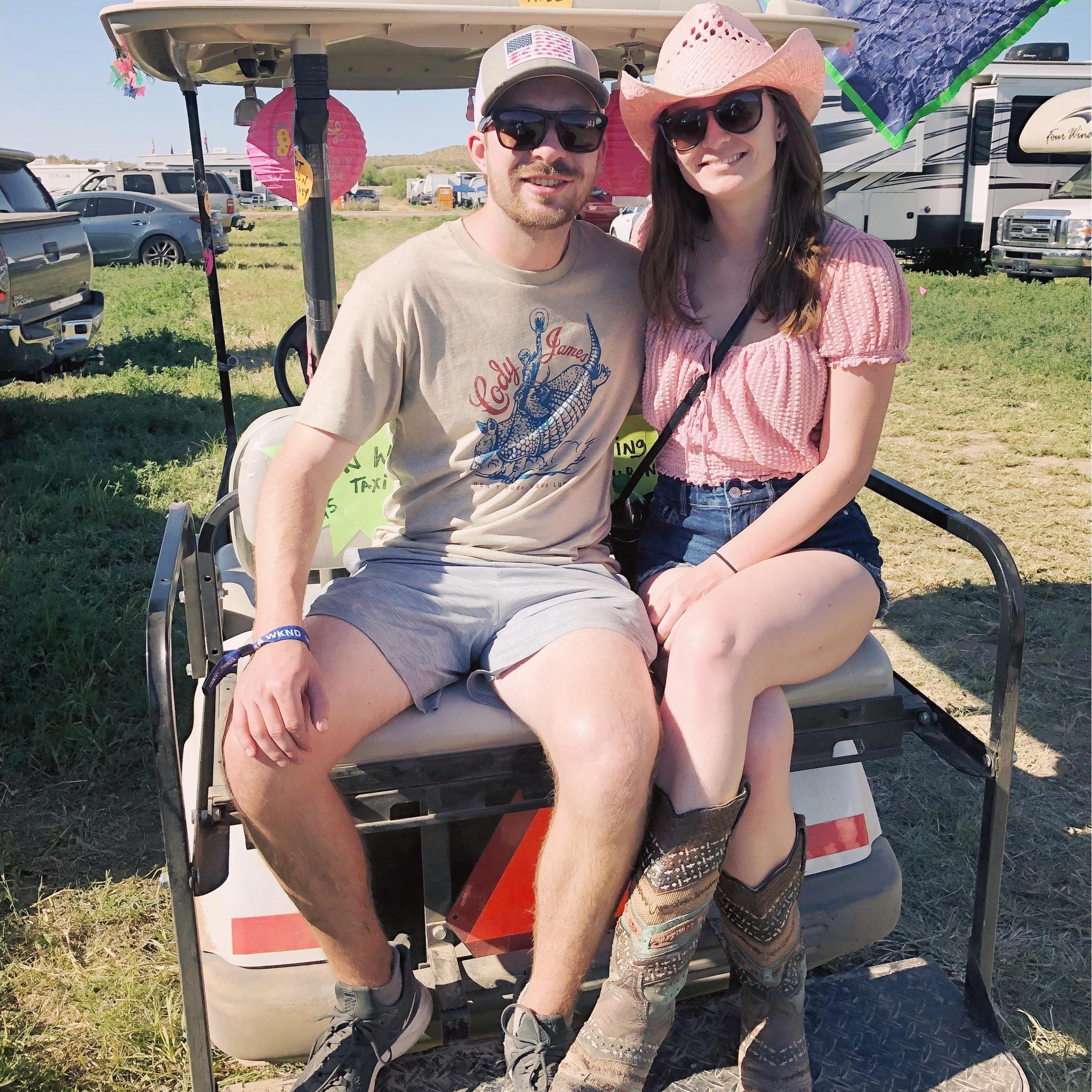 Our second Country Thunder and Casey's 24th birthday!