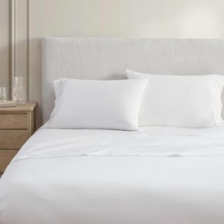 The Skylands Cotton Percale 4-Piece Sheet Set