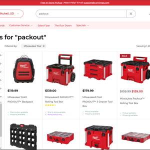 Milwaukee PACKOUT Pieces
