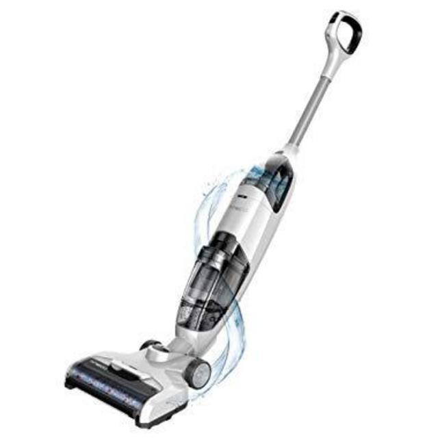 Tineco iFloor Cordless Wet Dry Vacuum Cleaner Lightweight Maneuverable Powerful for Multi-Surface Cleaning Hardwood Floor Clean with Self-Cleaning Brush