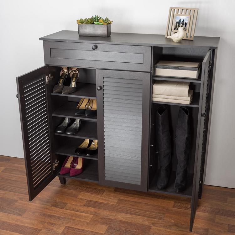 Baxton Studio, Pocillo Shoe Storage Cabinet | Zola