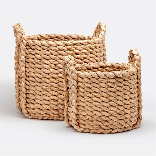 Hive | Woven Seagrass Round Basket, Large