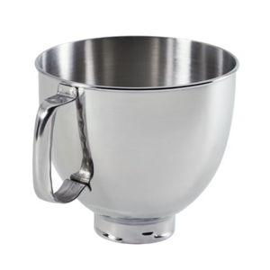 5-Qt. Tilt-Head Polished Stainless Steel Bowl with Comfortable Handle K5THSBP | KitchenAid