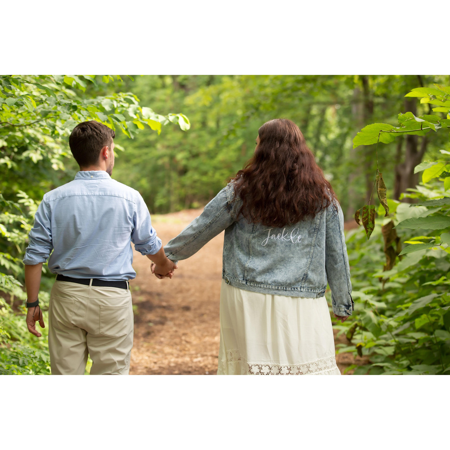 The countdown is on! We met with our wedding photographer in July 2025 for an engagement shoot at Elizabeth Park in West Hartford, CT. We would visit this park during school for picnics.