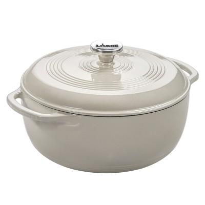 Lodge 6qt Dutch Oven Oyster