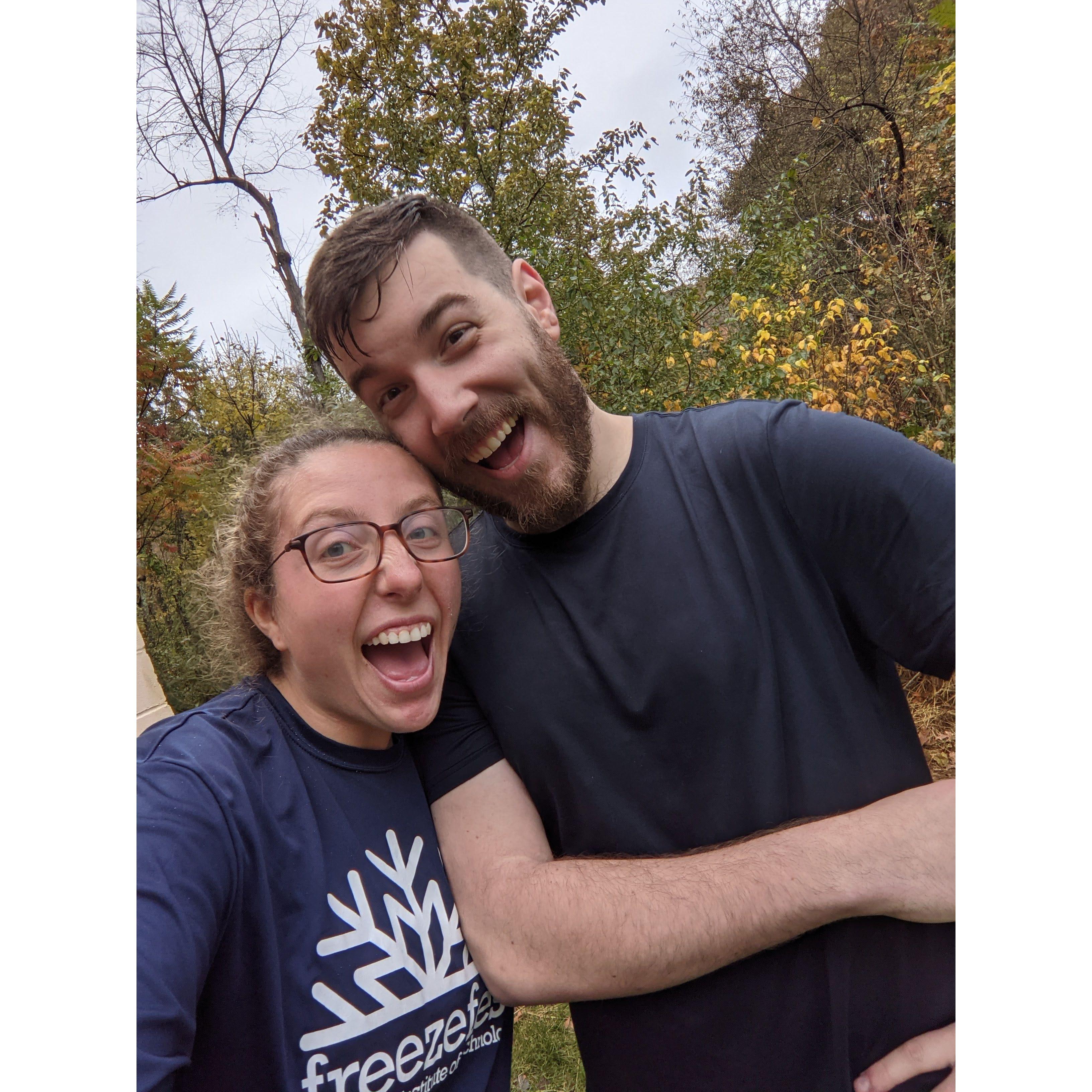 Clay and Zoe celebrate finally being done with this chapter of long distance and being able to move onto the next phase of their lives