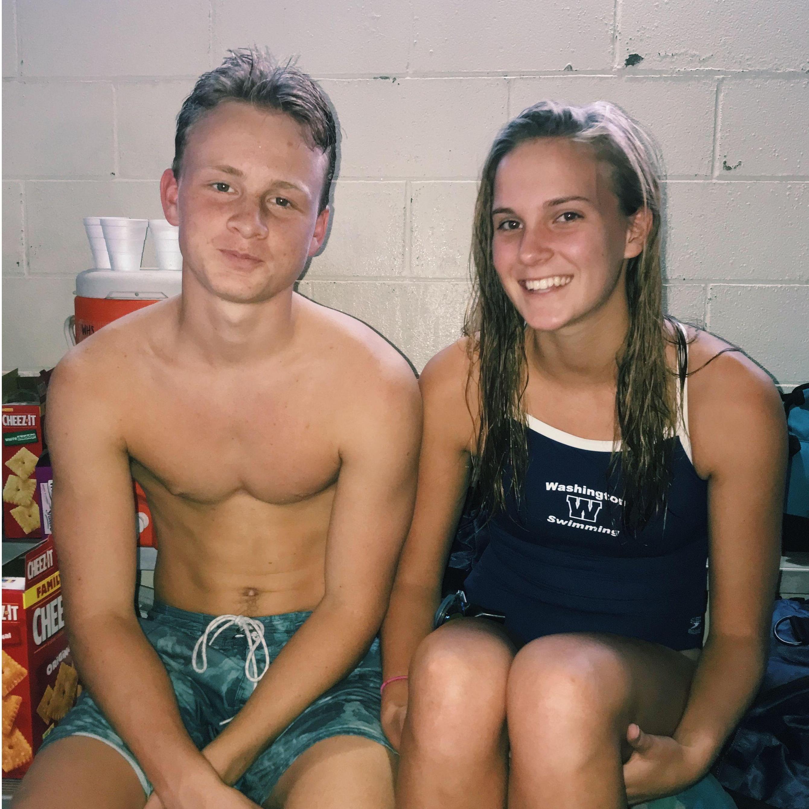 High school swim!