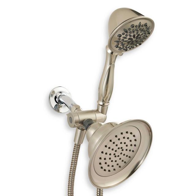 Delta Six-Spray Combo Showerhead in Satin Nickel
