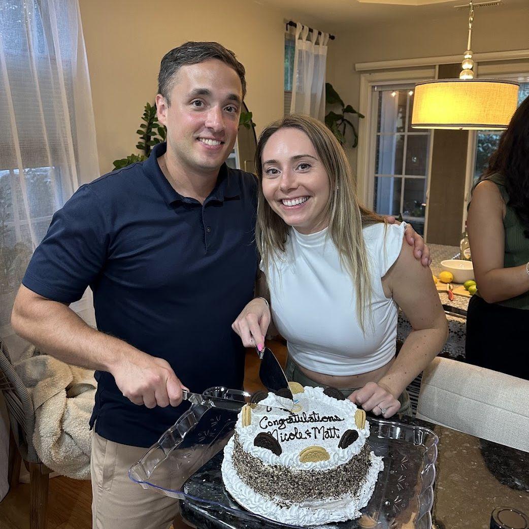 Engagement party with friends