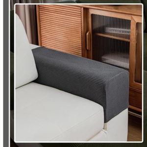 Couch Cushion Covers, (1PC Armrest Cover, Dark Gray)