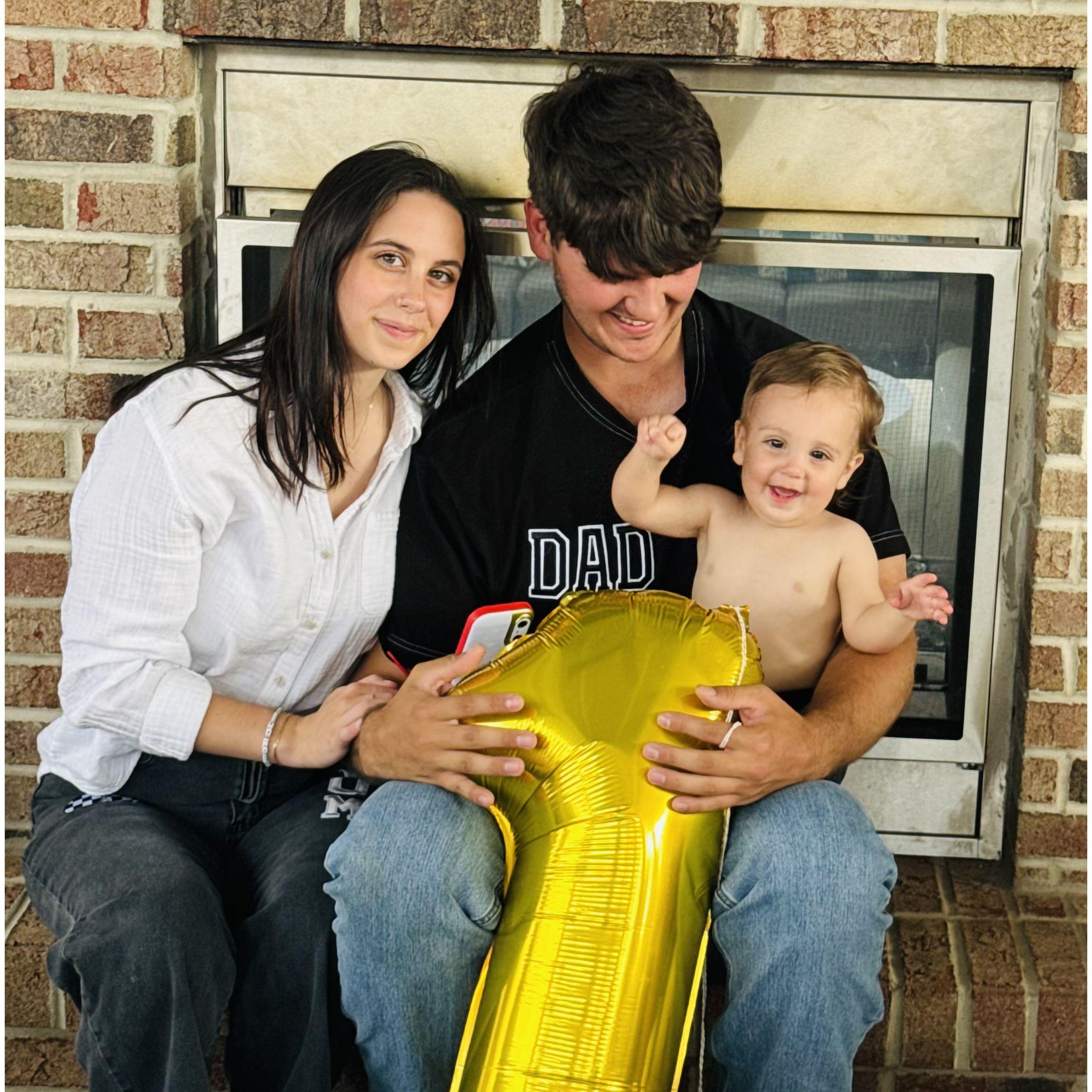 Our babies first birthday!