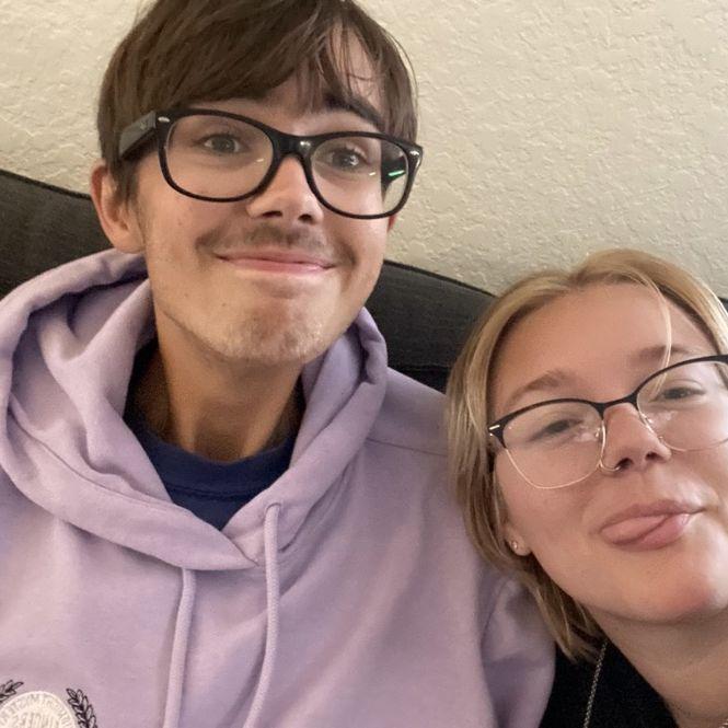 One of the first pictures we have together!
