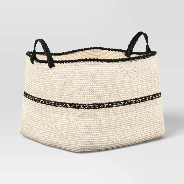 Rectangle Braided Sewing Basket - Threshold™