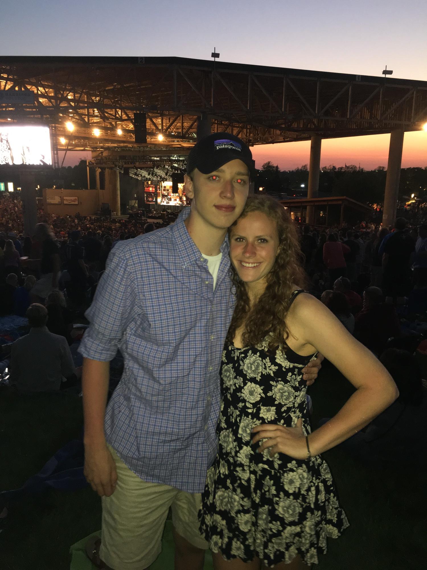 Our 1 year anniversary May 13th, 2017 spent at a Tom Petty Concert