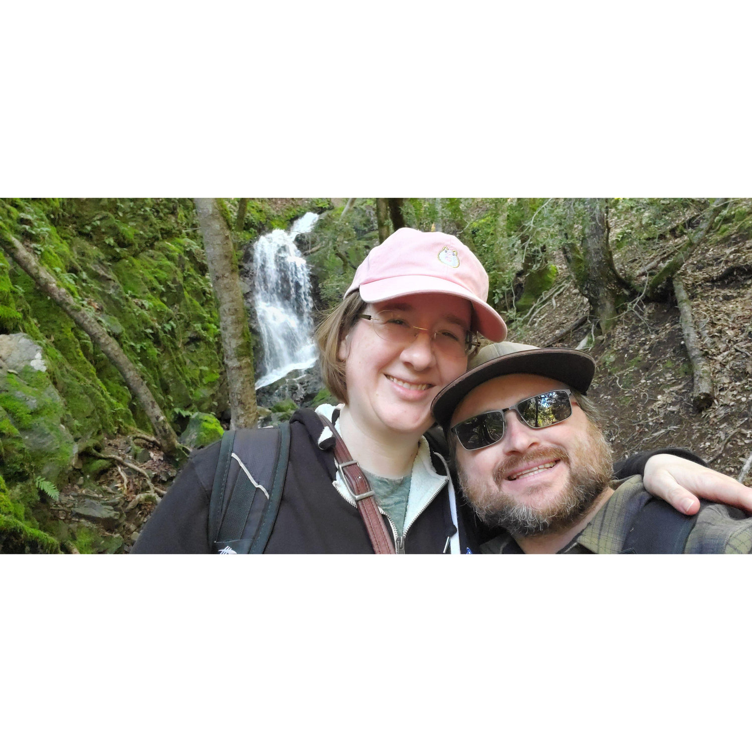 Hiking @ Uvas Canyon County park enjoying the many waterfalls