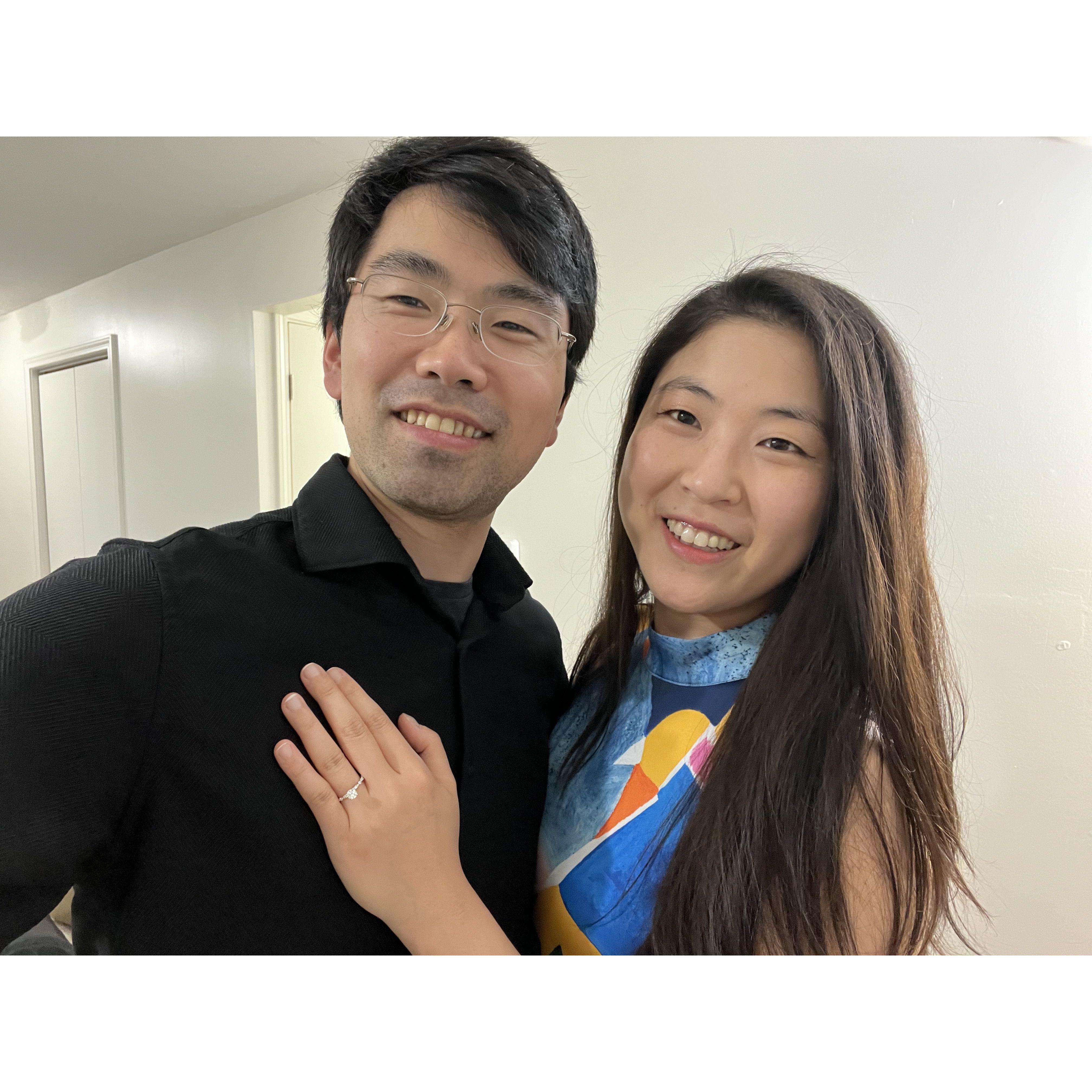 We are engaged!!
June 1, 2024
