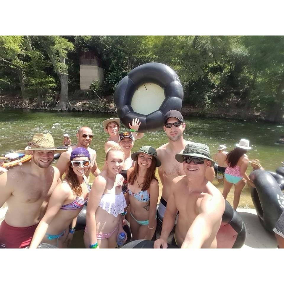 Tubing in New Braunfels