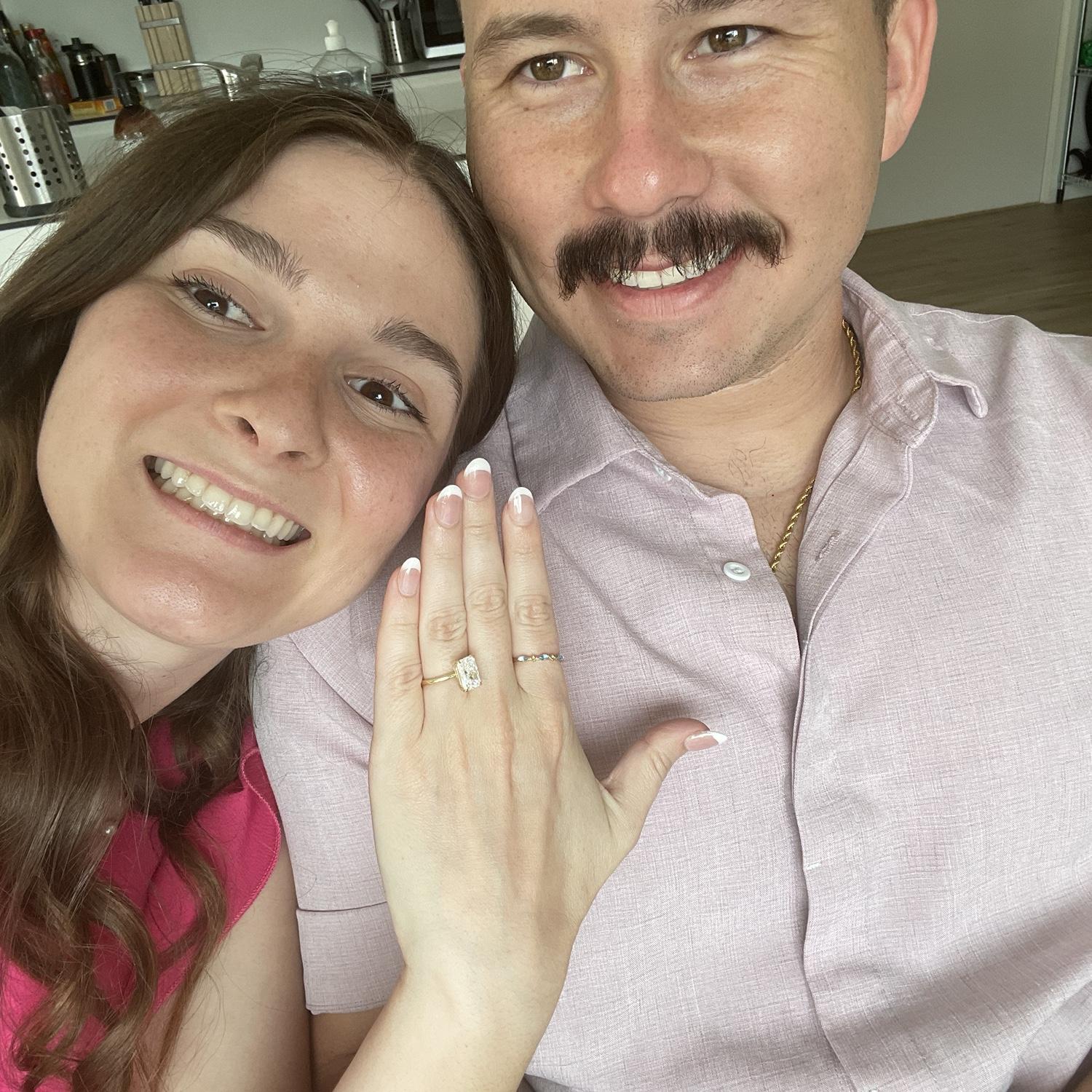 Some pictures from the day we got engaged