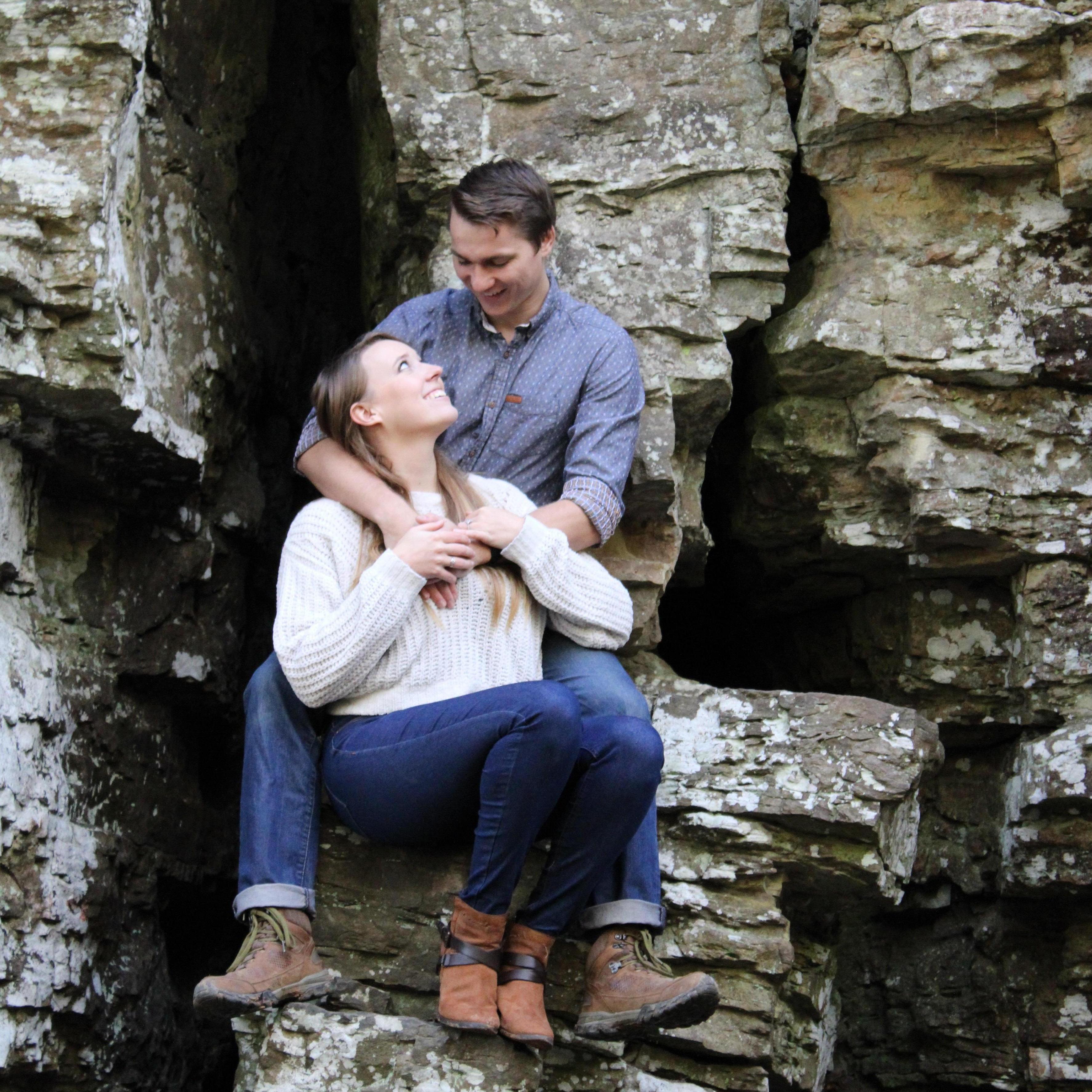 Thanks Dylan Evans for taking our engagement pics!