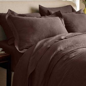 Linen Duvet Cover Set, Queen | Quince in Espresso