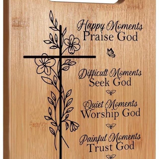 Christian Gifts For Women Faith Religious Gifts Inspirational Gifts, Bible Verse Gifts For Elderly Jesus Cross Scripture Gifts, Christmas Cutting Board Gifts for Women Friend