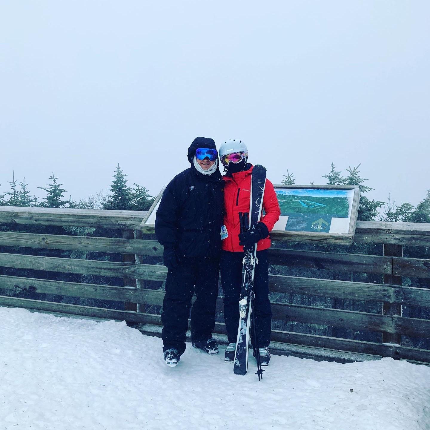 Our first trip to Lake Placid together!