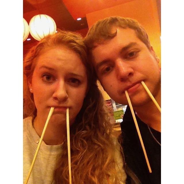 January 2013 - at least we're both weird.