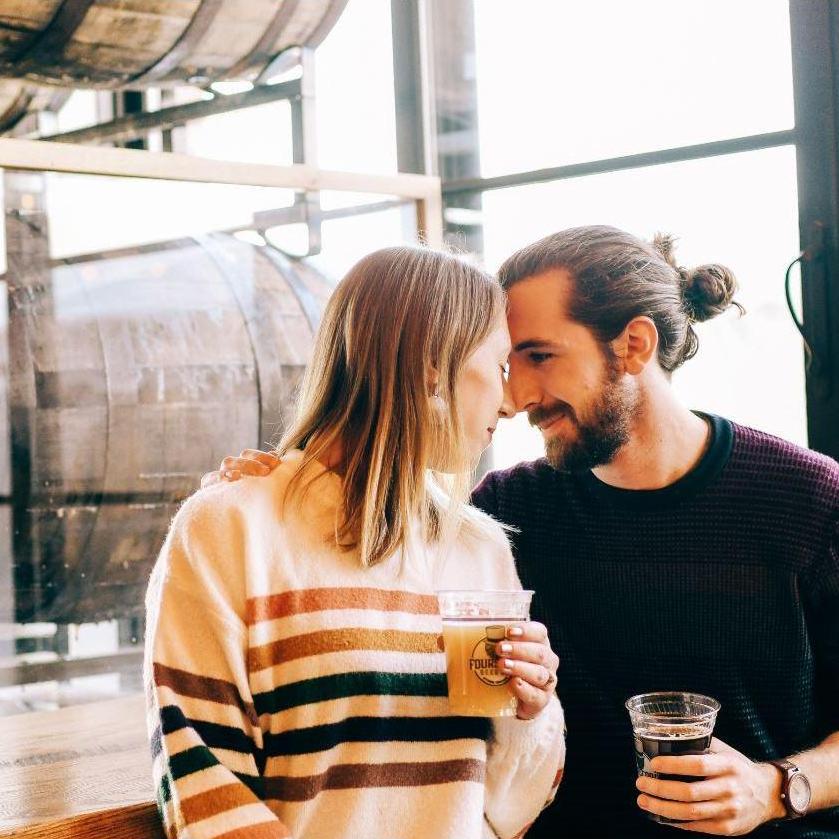 One of our favorite activities is visiting a local brewery when we travel to new places. We *mostly* agree on the beer we like, with the exception of Nick's love of sours!