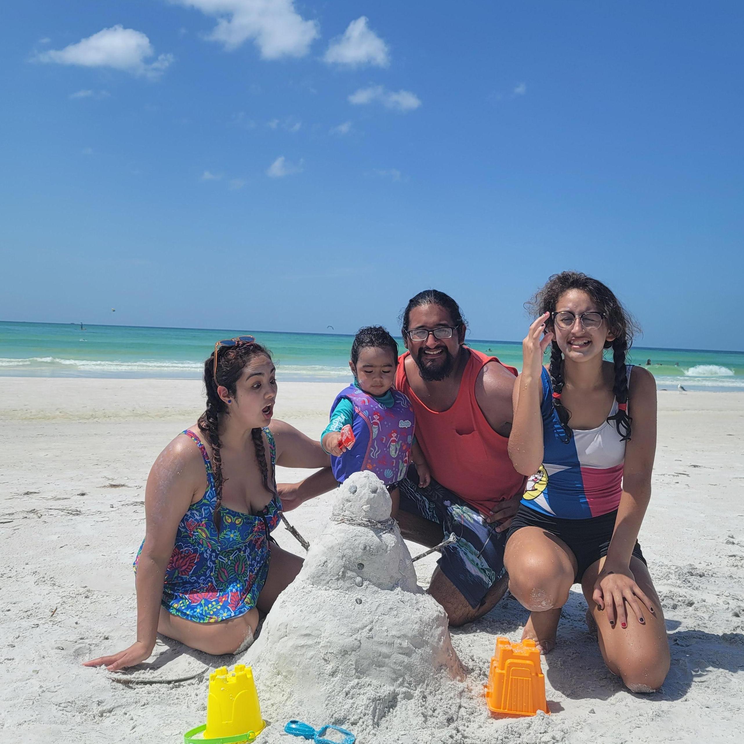 One of our ONLY family pictures. . .