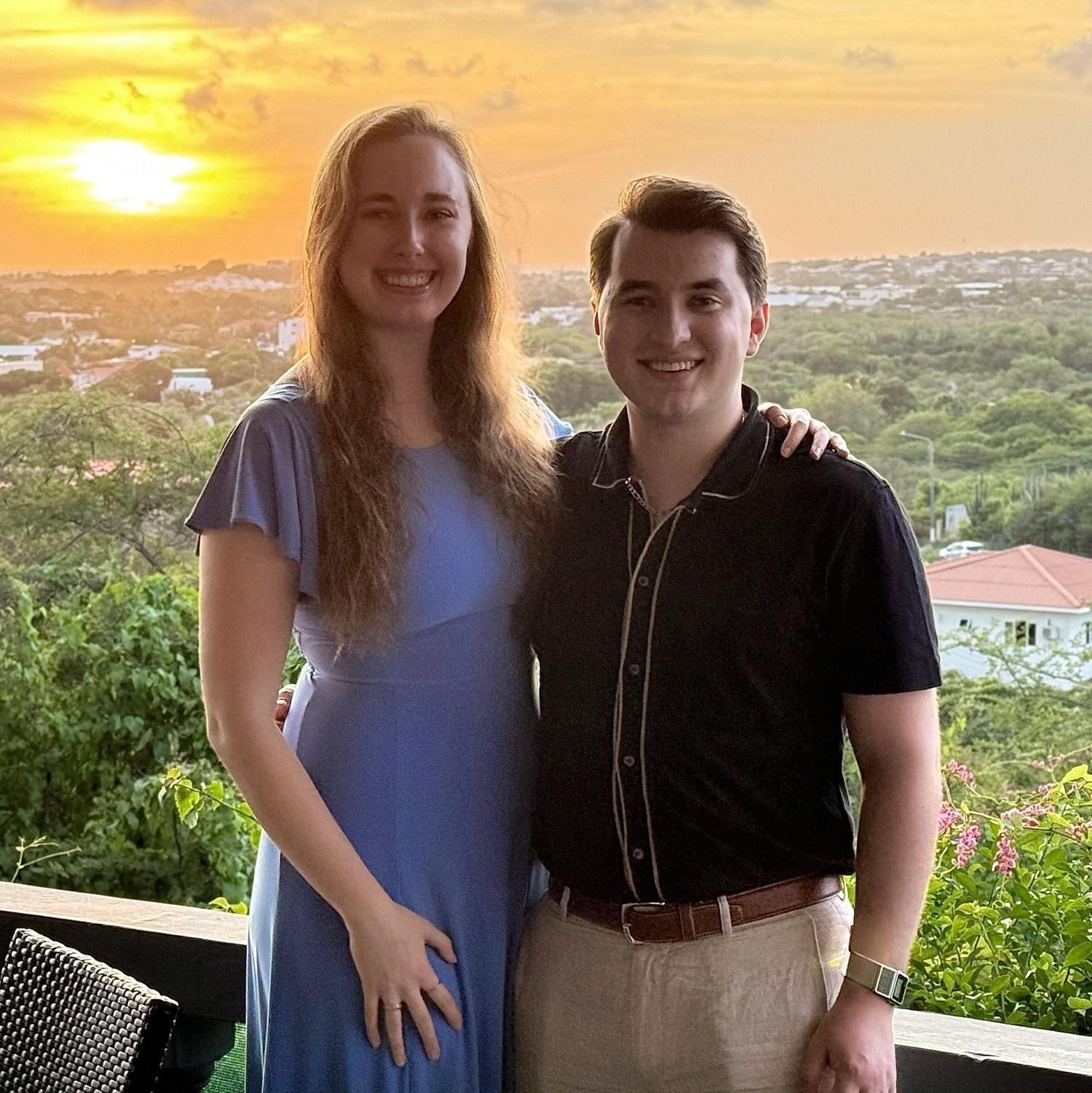 Beautiful dinner at El Gaucho in Curacao