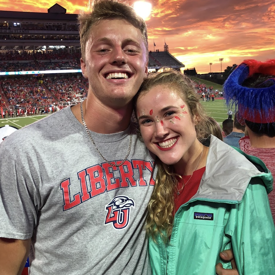 Alex surprising Brie at Liberty (Sept 1, 2018)