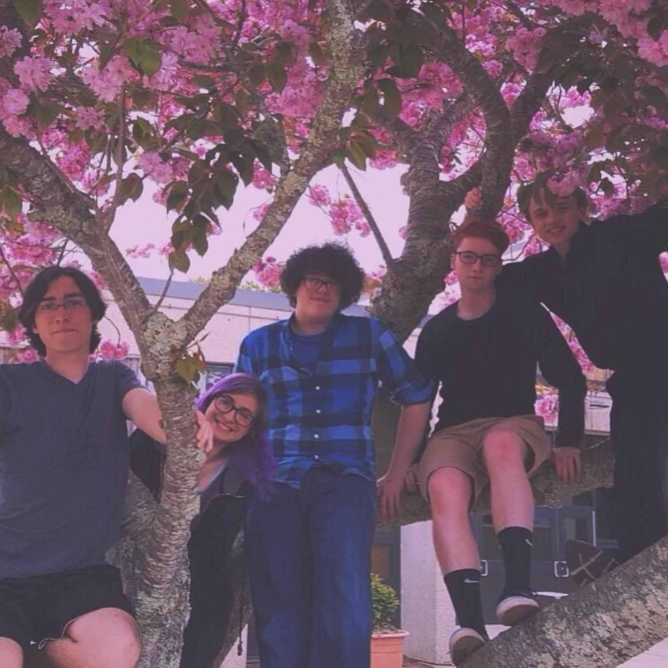 Our high school crew (Shea, Syd, Keith, Liam, and Parker -- Nat not pictured)