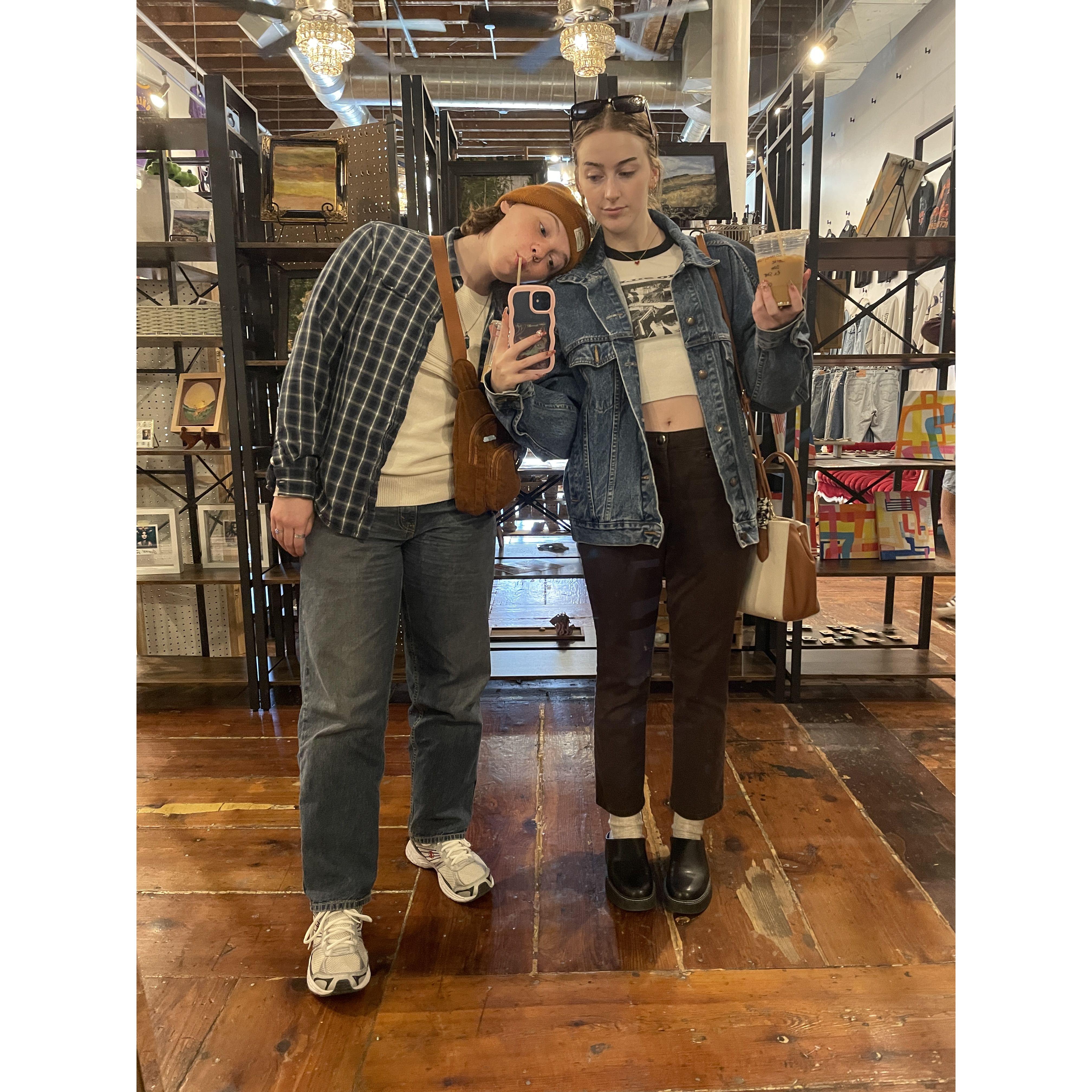 Coffee, walking, and perusing the shops in downtown Provo was a favorite pass time of ours, and it still very much is.